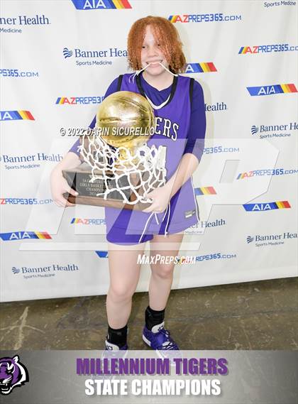 Thumbnail 2 in Millennium vs Flowing Wells (AIA 5A Finals) - AWARDS photogallery.