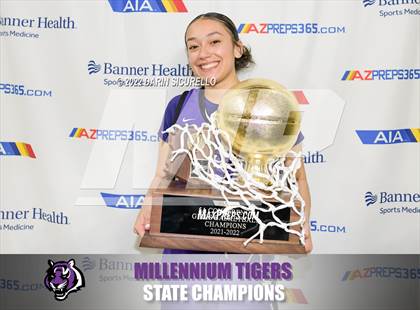 Thumbnail 3 in Millennium vs Flowing Wells (AIA 5A Finals) - AWARDS photogallery.