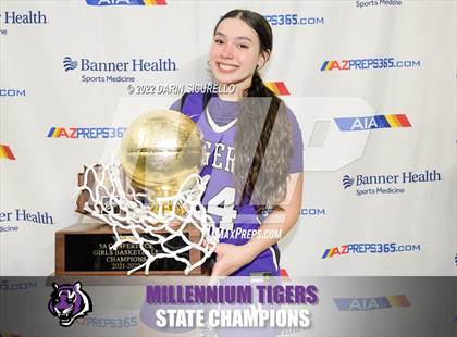 Thumbnail 3 in Millennium vs Flowing Wells (AIA 5A Finals) - AWARDS photogallery.