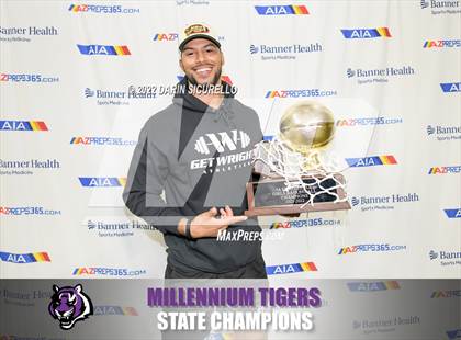 Thumbnail 2 in Millennium vs Flowing Wells (AIA 5A Finals) - AWARDS photogallery.