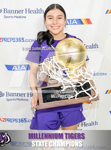 Thumbnail 1 in Millennium vs Flowing Wells (AIA 5A Finals) - AWARDS photogallery.