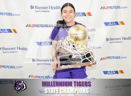Thumbnail 2 in Millennium vs Flowing Wells (AIA 5A Finals) - AWARDS photogallery.