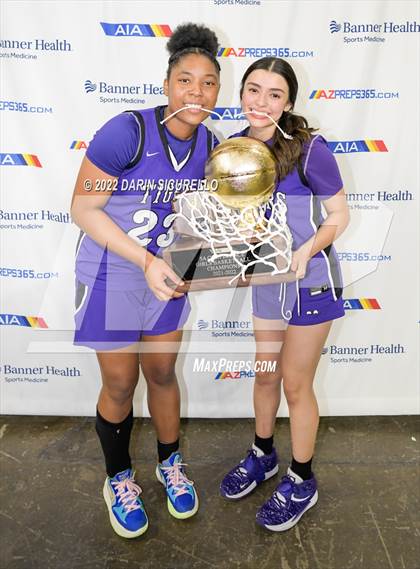 Thumbnail 3 in Millennium vs Flowing Wells (AIA 5A Finals) - AWARDS photogallery.