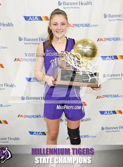 Thumbnail 2 in Millennium vs Flowing Wells (AIA 5A Finals) - AWARDS photogallery.