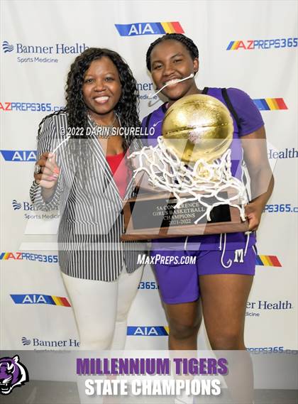 Thumbnail 3 in Millennium vs Flowing Wells (AIA 5A Finals) - AWARDS photogallery.