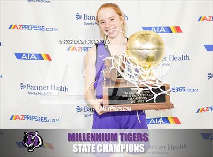 Thumbnail 1 in Millennium vs Flowing Wells (AIA 5A Finals) - AWARDS photogallery.
