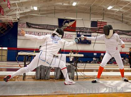 Thumbnail 3 in Section 8 Fencing Championships photogallery.