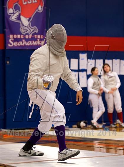 Thumbnail 3 in Section 8 Fencing Championships photogallery.