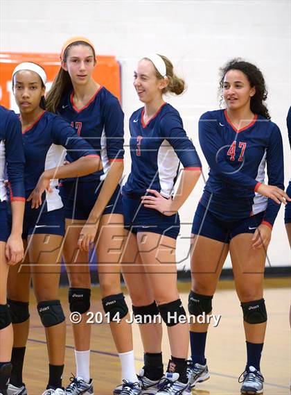 Thumbnail 2 in Archbishop Mitty vs. Sacred Heart (Durango Fall Classic) photogallery.