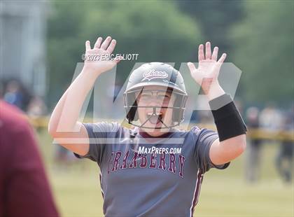 Thumbnail 2 in Greensburg Central Catholic vs Cranberry Area (PIAA 2A 1st Rd) photogallery.