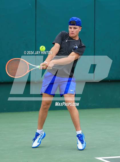 Thumbnail 2 in Wills Point vs. Randall (UIL 4A Tennis Finals) photogallery.