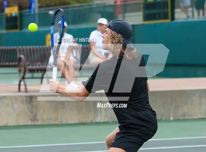 Thumbnail 3 in Wills Point vs. Randall (UIL 4A Tennis Finals) photogallery.