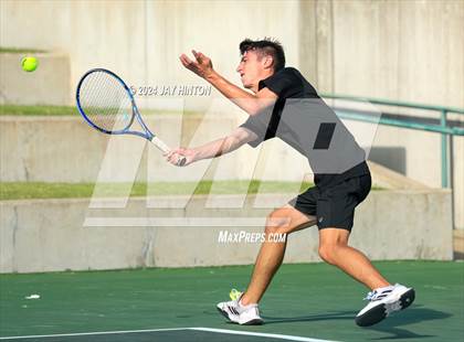 Thumbnail 3 in Wills Point vs. Randall (UIL 4A Tennis Finals) photogallery.