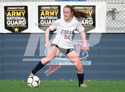 Thumbnail 2 in Foran vs. Northwest Catholic (CIAC Class M Final) photogallery.