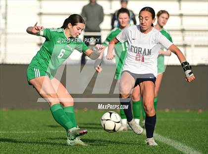 Thumbnail 2 in Foran vs. Northwest Catholic (CIAC Class M Final) photogallery.