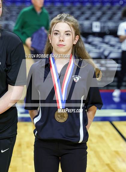 Thumbnail 3 in Mansfield Timberview vs. Cedar Park (UIL 5A Basketball Semifinal Medal Ceremony) photogallery.