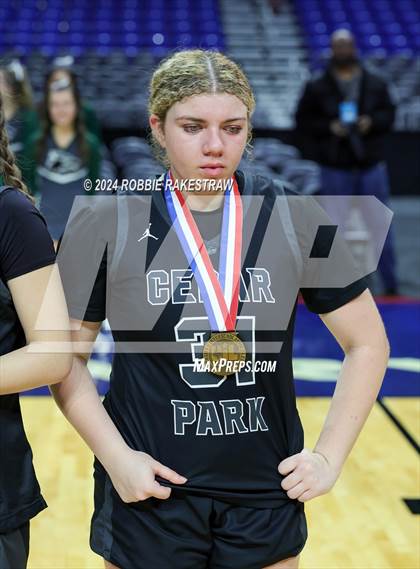 Thumbnail 1 in Mansfield Timberview vs. Cedar Park (UIL 5A Basketball Semifinal Medal Ceremony) photogallery.