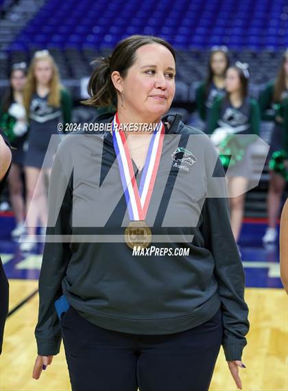 Thumbnail 2 in Mansfield Timberview vs. Cedar Park (UIL 5A Basketball Semifinal Medal Ceremony) photogallery.