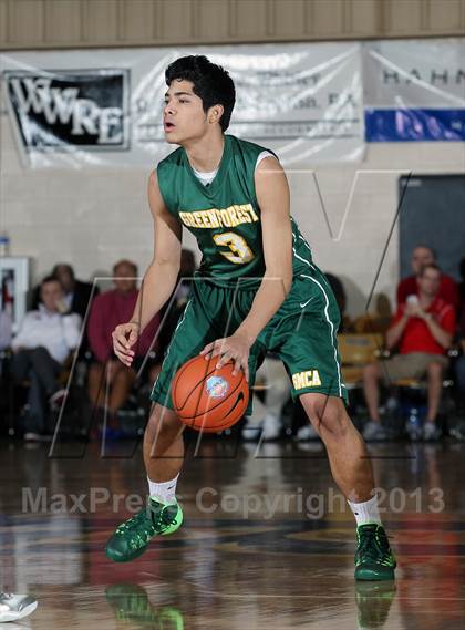 Thumbnail 1 in Greenforest vs. Lincoln (City of Palms Classic) photogallery.
