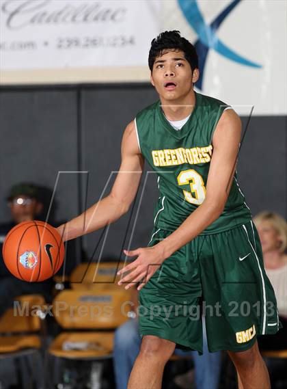 Thumbnail 1 in Greenforest vs. Lincoln (City of Palms Classic) photogallery.