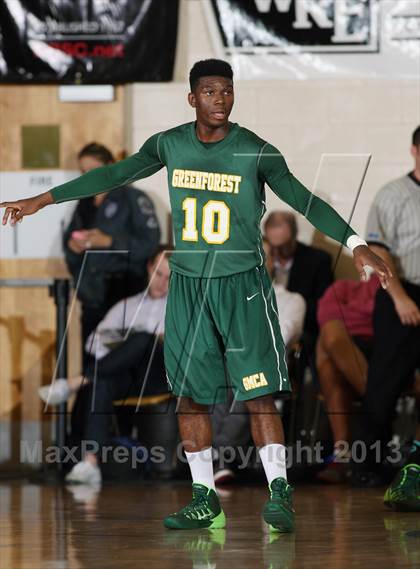 Thumbnail 2 in Greenforest vs. Lincoln (City of Palms Classic) photogallery.