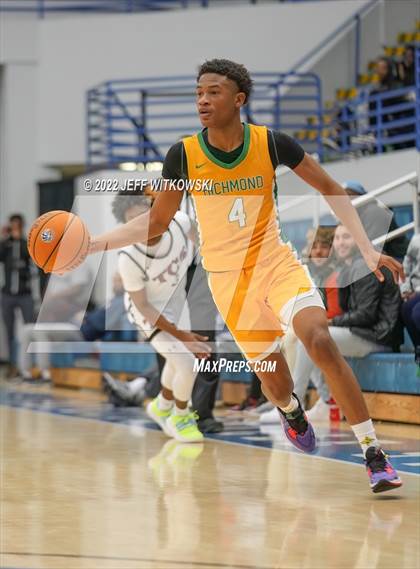 Thumbnail 1 in Richmond vs. Trinity Christian (Hoops and Dreams Showcase at Fayetteville State University) photogallery.