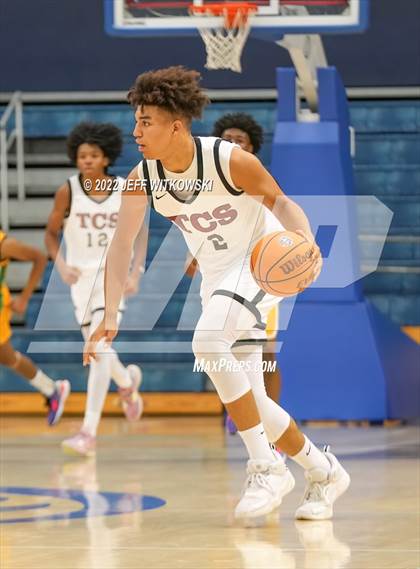 Thumbnail 1 in Richmond vs. Trinity Christian (Hoops and Dreams Showcase at Fayetteville State University) photogallery.