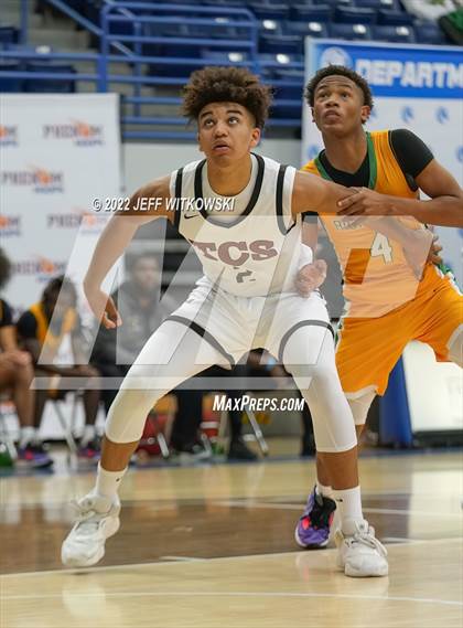 Thumbnail 3 in Richmond vs. Trinity Christian (Hoops and Dreams Showcase at Fayetteville State University) photogallery.