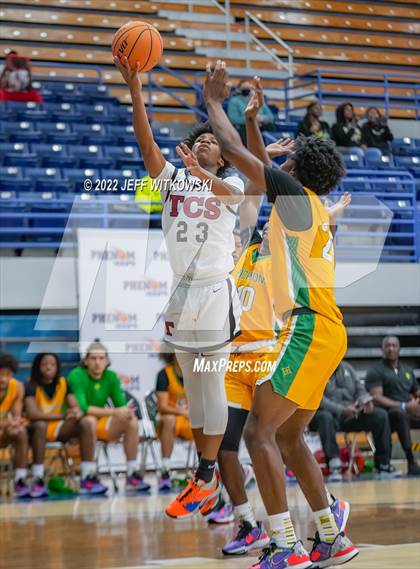 Thumbnail 2 in Richmond vs. Trinity Christian (Hoops and Dreams Showcase at Fayetteville State University) photogallery.