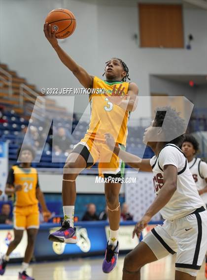 Thumbnail 2 in Richmond vs. Trinity Christian (Hoops and Dreams Showcase at Fayetteville State University) photogallery.
