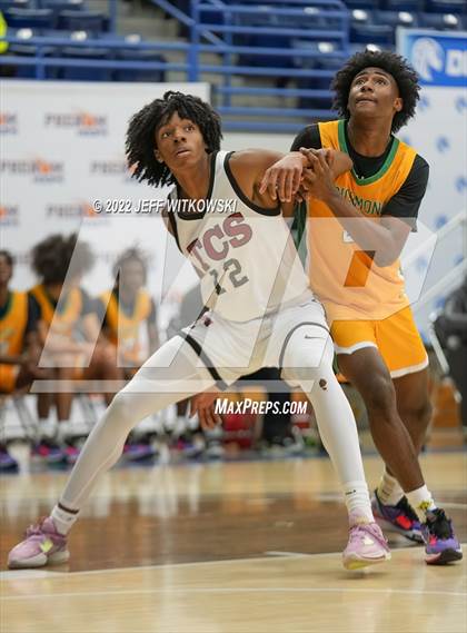 Thumbnail 1 in Richmond vs. Trinity Christian (Hoops and Dreams Showcase at Fayetteville State University) photogallery.