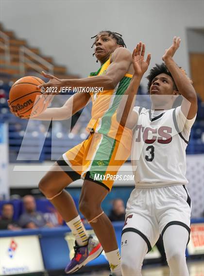 Thumbnail 1 in Richmond vs. Trinity Christian (Hoops and Dreams Showcase at Fayetteville State University) photogallery.