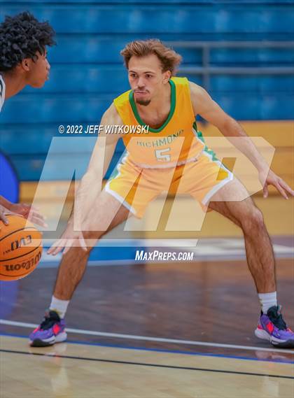 Thumbnail 2 in Richmond vs. Trinity Christian (Hoops and Dreams Showcase at Fayetteville State University) photogallery.