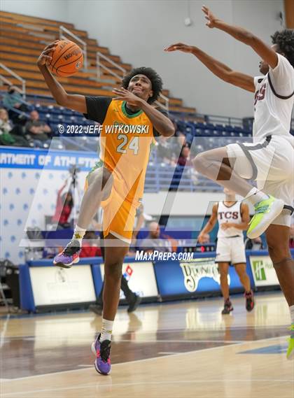 Thumbnail 3 in Richmond vs. Trinity Christian (Hoops and Dreams Showcase at Fayetteville State University) photogallery.