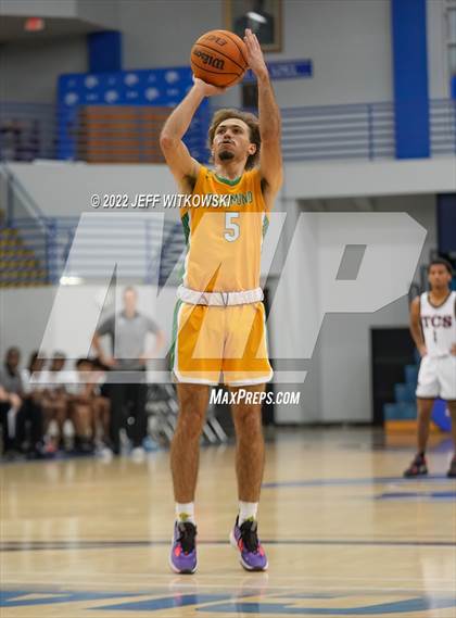 Thumbnail 3 in Richmond vs. Trinity Christian (Hoops and Dreams Showcase at Fayetteville State University) photogallery.