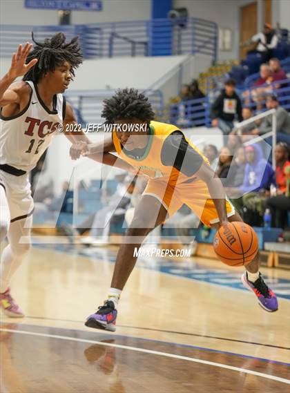 Thumbnail 1 in Richmond vs. Trinity Christian (Hoops and Dreams Showcase at Fayetteville State University) photogallery.