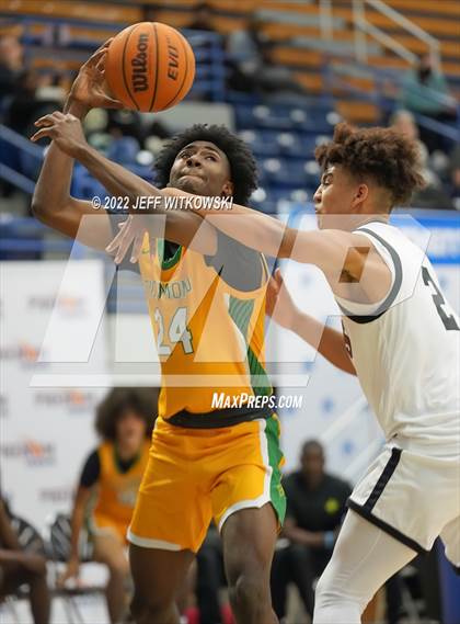 Thumbnail 2 in Richmond vs. Trinity Christian (Hoops and Dreams Showcase at Fayetteville State University) photogallery.