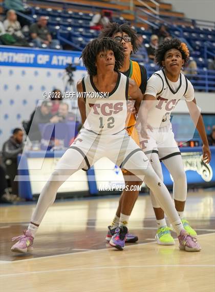 Thumbnail 1 in Richmond vs. Trinity Christian (Hoops and Dreams Showcase at Fayetteville State University) photogallery.