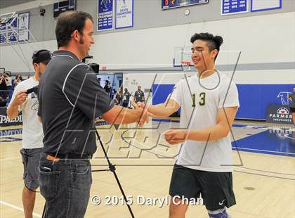 Thumbnail 1 in Damien vs. Arrowhead Christian (CIF-SS D5 Final) photogallery.