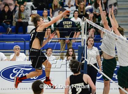 Thumbnail 2 in Damien vs. Arrowhead Christian (CIF-SS D5 Final) photogallery.