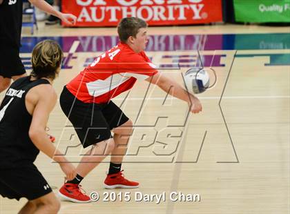 Thumbnail 2 in Damien vs. Arrowhead Christian (CIF-SS D5 Final) photogallery.