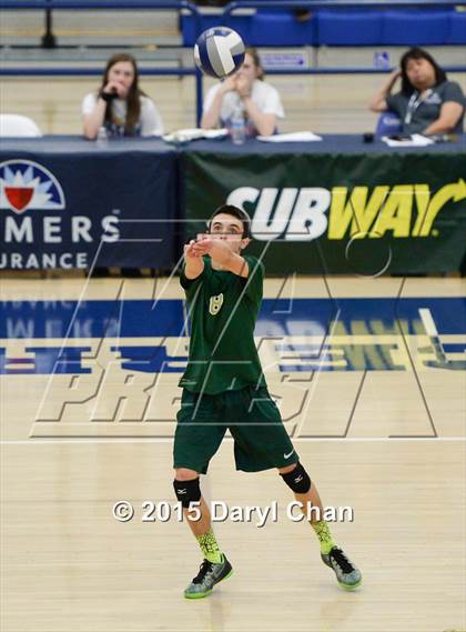 Thumbnail 1 in Damien vs. Arrowhead Christian (CIF-SS D5 Final) photogallery.