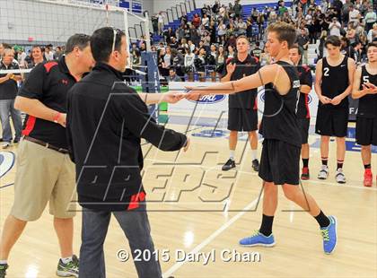 Thumbnail 3 in Damien vs. Arrowhead Christian (CIF-SS D5 Final) photogallery.