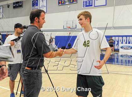 Thumbnail 3 in Damien vs. Arrowhead Christian (CIF-SS D5 Final) photogallery.