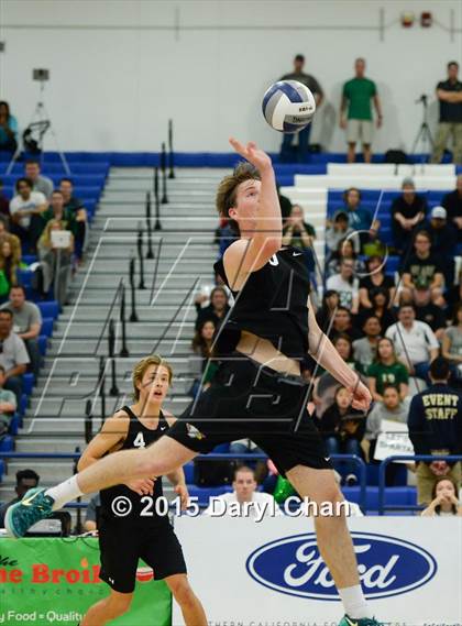 Thumbnail 3 in Damien vs. Arrowhead Christian (CIF-SS D5 Final) photogallery.