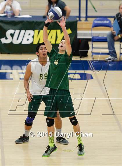 Thumbnail 3 in Damien vs. Arrowhead Christian (CIF-SS D5 Final) photogallery.