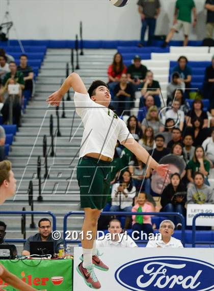 Thumbnail 1 in Damien vs. Arrowhead Christian (CIF-SS D5 Final) photogallery.