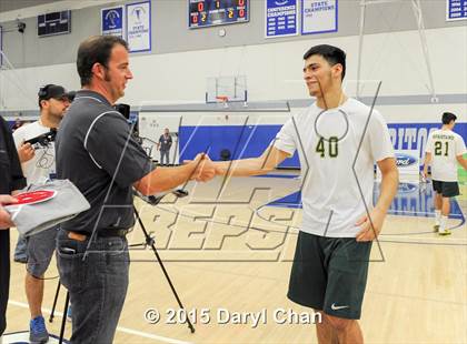 Thumbnail 1 in Damien vs. Arrowhead Christian (CIF-SS D5 Final) photogallery.