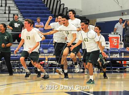 Thumbnail 1 in Damien vs. Arrowhead Christian (CIF-SS D5 Final) photogallery.