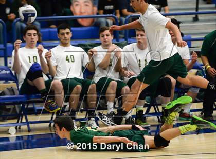 Thumbnail 2 in Damien vs. Arrowhead Christian (CIF-SS D5 Final) photogallery.